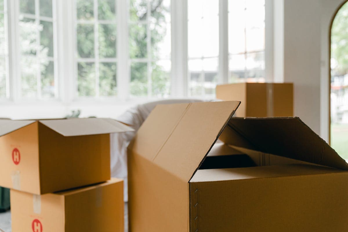 What does a house clearance involve?